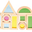 Regenboog bouwstenen 24 stuks