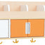 Quadro garderobe plank 6, esdoorn