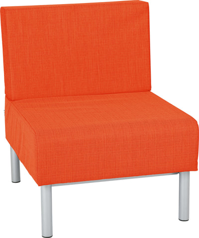 Enkele bank, brandvertragend 2, oranje