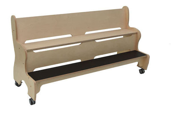Hoogzit bank 155 cm - berken