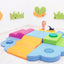 Foam set 170x170cm Eiland 9dlg