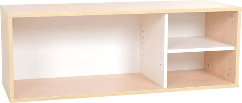 Quadro - brede hangkast met scheidingswand - rechts