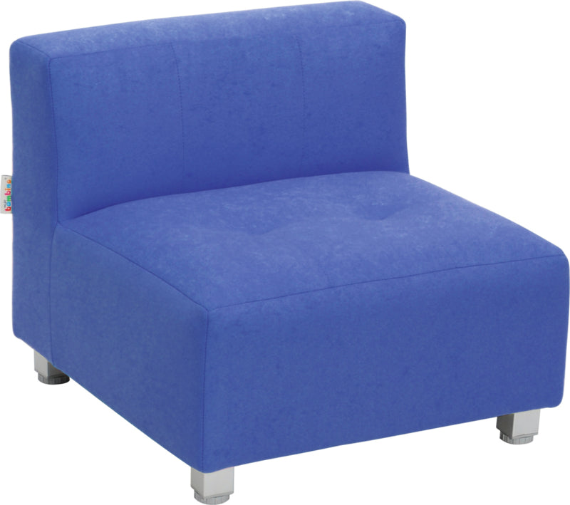 Flexi bank, zithoogte 25 cm, blauw