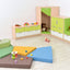 Quadro matras bruin, hoogte 10 cm