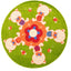 Rond tapijt diam. 200 cm - Teddyberen