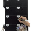 Krijtbord securit silhouette weekplanner zwart + 1 marker