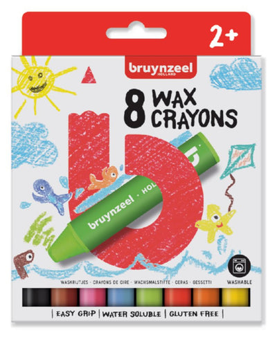 Waskrijt Bruynzeel Kids 8 dlg.