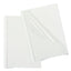 Thermische omslag GBC A4 4mm transparant/wit 100stuks