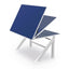 Verstelbare tafel blauw