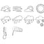 Stempels Ã˜ 7,5cm - Het weer