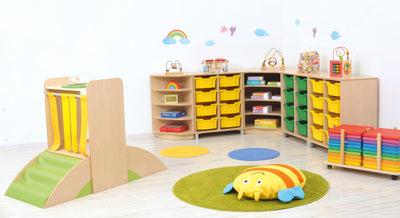 Hoekkast M met plint, intern