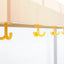 Garderobe hanger Flexi / Quadro, geel