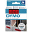 Labeltape Dymo 45017 D1 720570 12mmx7m zwart op rood