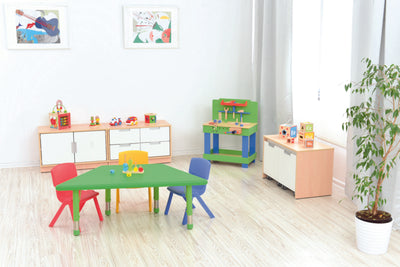 Dumi trapezium tafel - groen