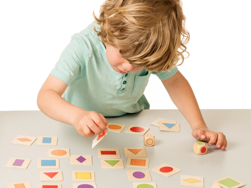 Vormen en kleuren herkennen