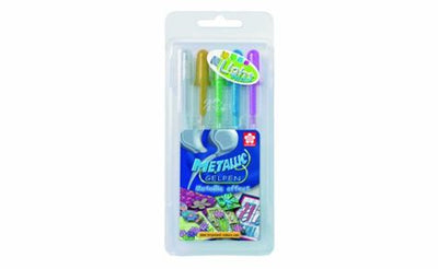 Bruynzeel gelpen metallic 5 dlg.