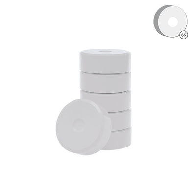 Colorall verfblokken Ã˜ 5,5 cm 6 dlg - Wit