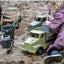 Grote duurzame dumptruck