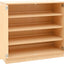 M-kast met 3 planken met slot, met plint