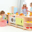 Quadro keuken kast met planken 68,2x34x53cm - Esdoorn