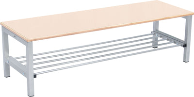 Flexi garderobe bank 4, hoog 26 cm - esdoorn