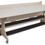 Hoogzit tafel 220x64x73cm - berken