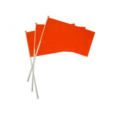 50x handvlaggetjes oranje