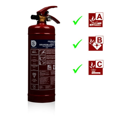 Brandblusser poeder 2kg