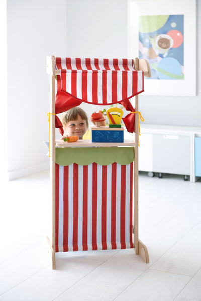 Poppentheater/marktkraam 50x40x116cm