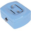 Geldkist Pavo met gleuf 125x95x60mm lichtblauw