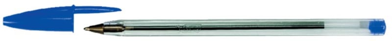 Balpen Bic Cristal blauw medium doos 90+10 gratis