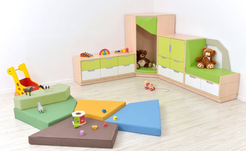 Quadro matras geel, hoogte 15 cm