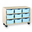 Kast met 9 bakken