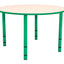 Ronde Quint-tafel 90 cm 40-58cm hoogte verstelbaar groen