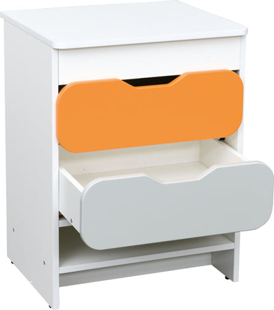 Quadro keuken 39,2x34x53cm kast met laden - Wit