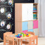 Stapelbare stoel Elise, plastic doppen, maat 1-4