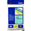 Labeltape Brother P-touch TZE-741 18mm zwart op groen