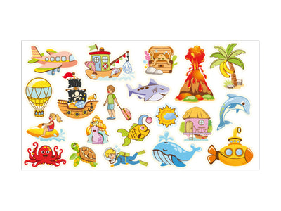 Magnetische figuren de zee