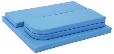Aankleedkussen groot - Blauw