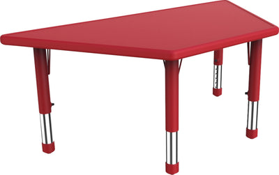 Dumi trapezium tafel - rood