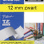 Labeltape Brother P-touch TZE-631 12mm zwart op geel