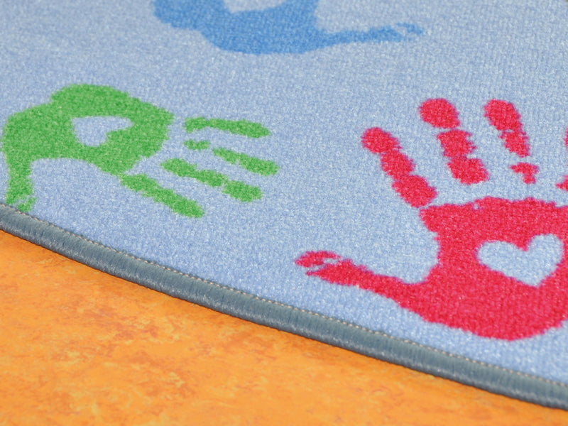 Speelmat rond 200cm - Handjes