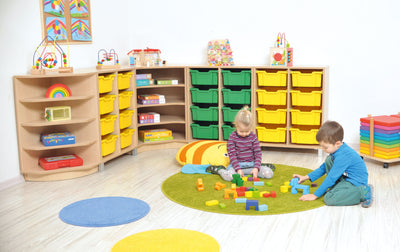 Hoekkast M met plint, extern