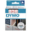 Labeltape Dymo 45012 D1 750520 12mmx7m rood op transparant