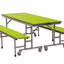 Mobiele tafel- en zitgeheel met 3 toepassingen 180cm