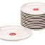 12 stuks Schotel Douwe Egberts universeel wit
