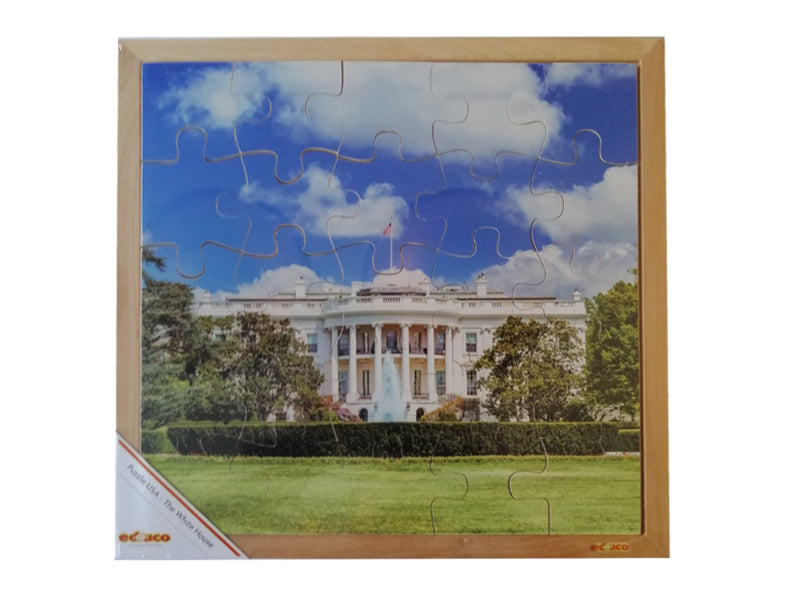 Puzzelset USA bezienswaardigheden