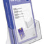 Folderhouder OPUS 2 A4 transparant