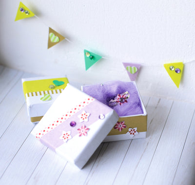 Punch klein diam.1cm blauw - Bloem