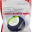 Labeltape Quantore 40913 9mmx7m zwart op wit